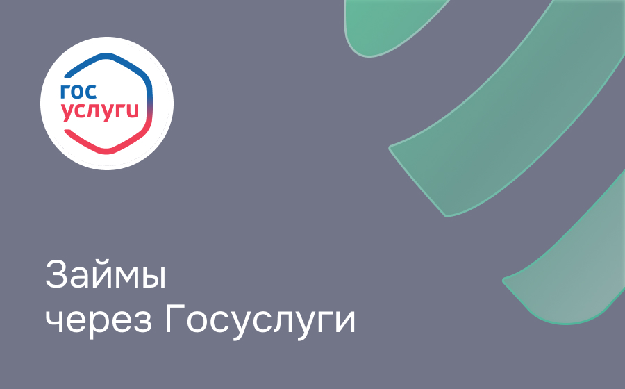 Займы через Госуслуги